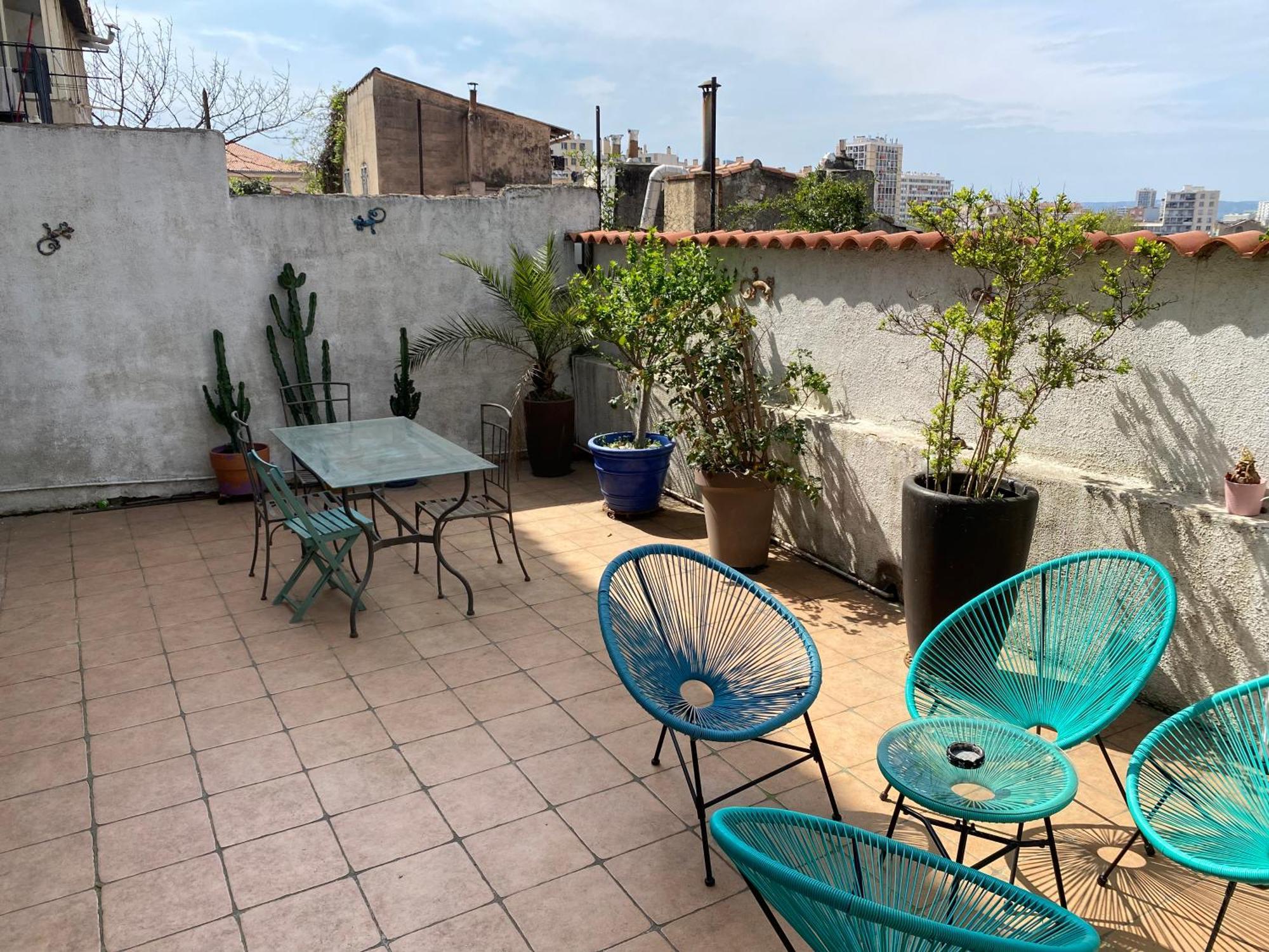 Maison 3 Chambres Gde Terrasse Proche Vieux Port Et Sncf Marseille Kültér fotó